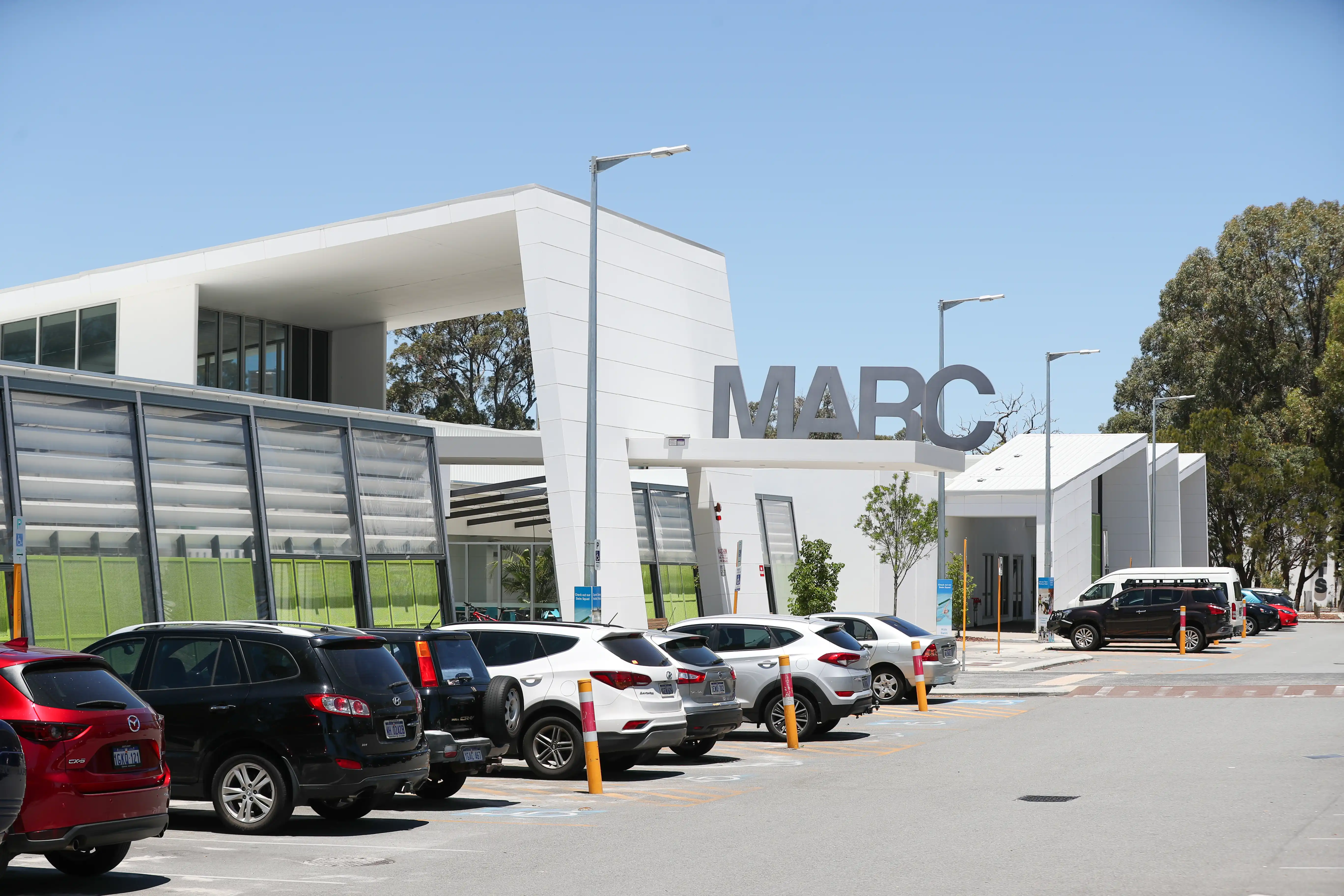 Exterior of MARC centre.